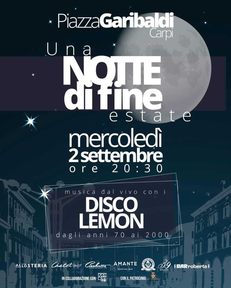 Notte di fine estate<br/><em><small>Licenza di distribuzione: condivisione allo stesso modo - copyleft non compatibile</small></em>