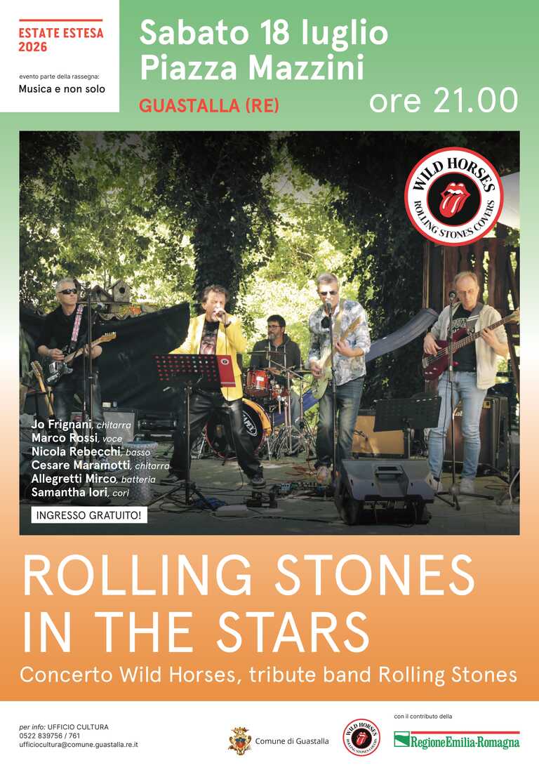 Locandina Rolling Stones Lug 2026<br/><em><small>Licenza di distribuzione: Non opere derivate</small></em>