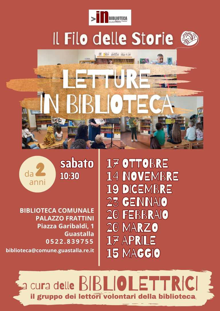 letture ad alta voce<br/><em><small>Licenza di distribuzione: Non opere derivate</small></em>