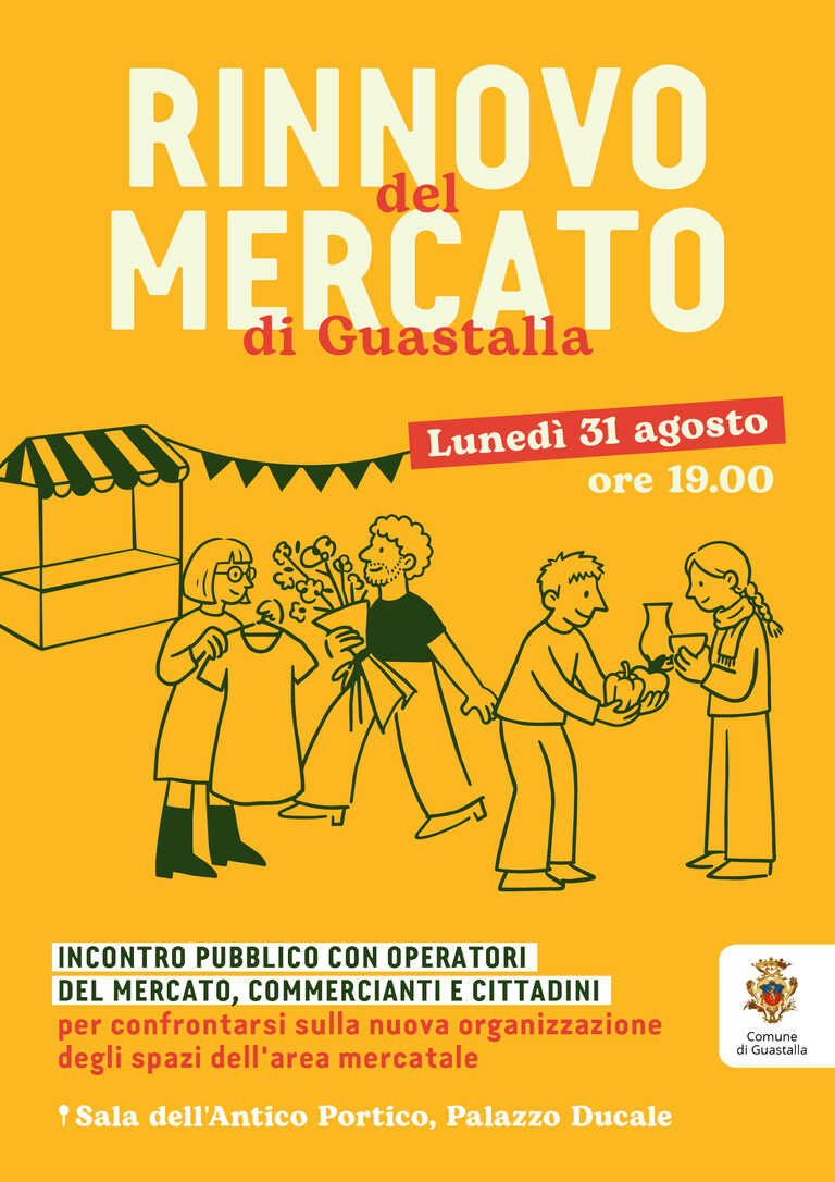 Locandina Rinnovo mercato Ago 2026<br/><em><small>Licenza di distribuzione: Non opere derivate</small></em>