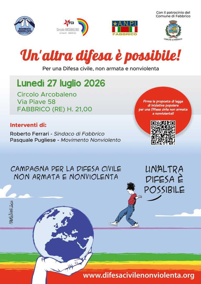 Un'altra difesa è possibile!<br/><em><small>Licenza di distribuzione: Effetto virale</small></em>