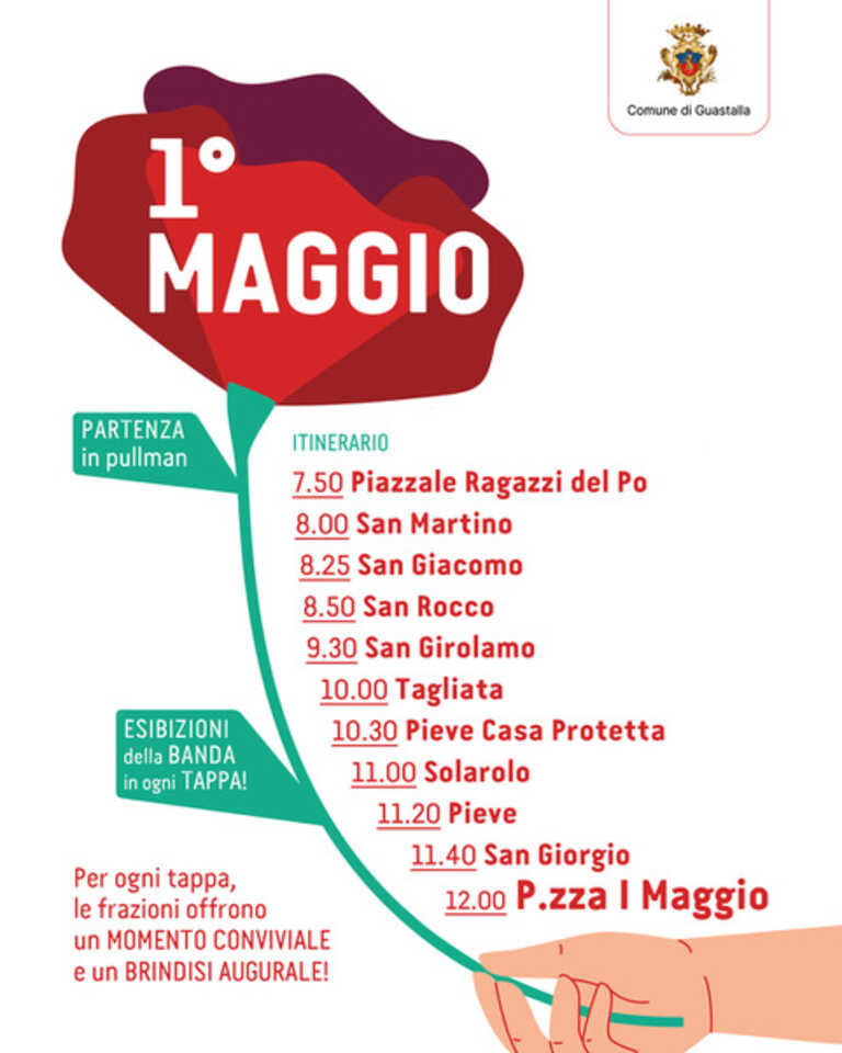 primo maggio 2026<br/><em><small>Licenza di distribuzione: Non opere derivate</small></em>