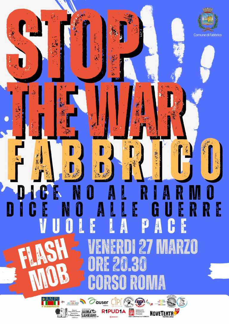 Stop the war<br/><em><small>Licenza di distribuzione: Effetto virale</small></em>