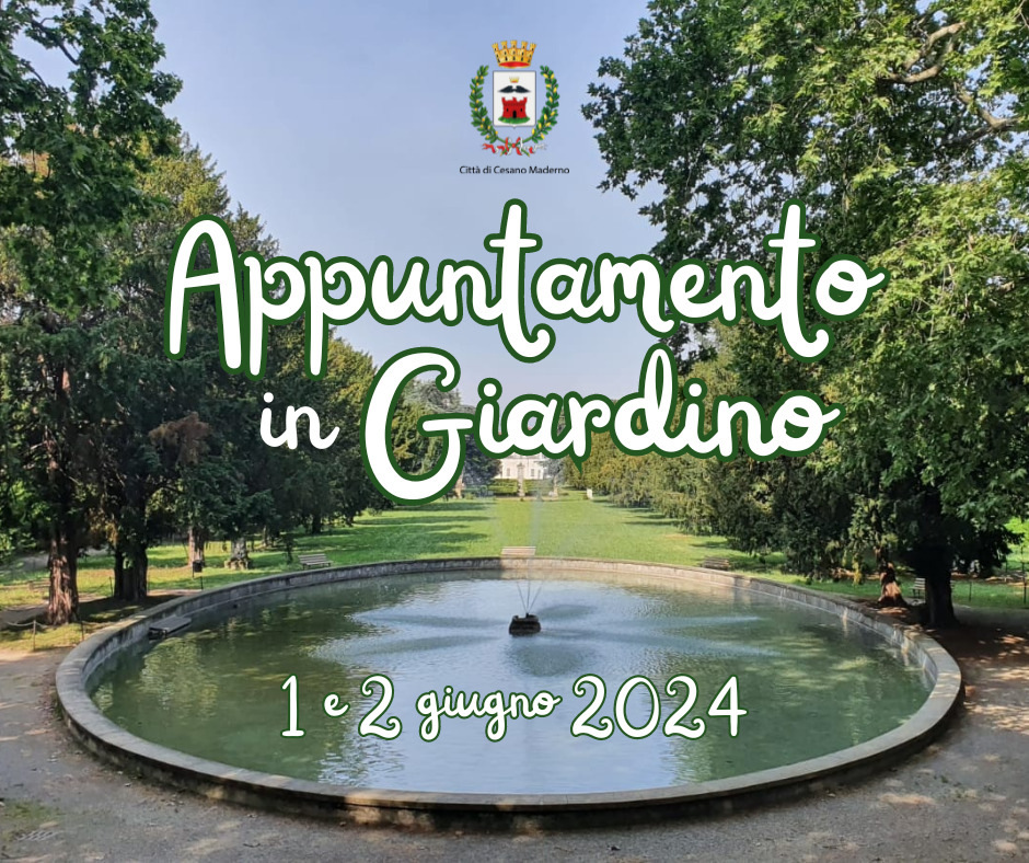 Appuntamento in Giardino: gli eventi a Cesano Maderno