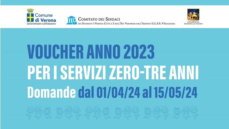 Voucher 2023 servizi 1° infanzia 0-3, prosecuzione 