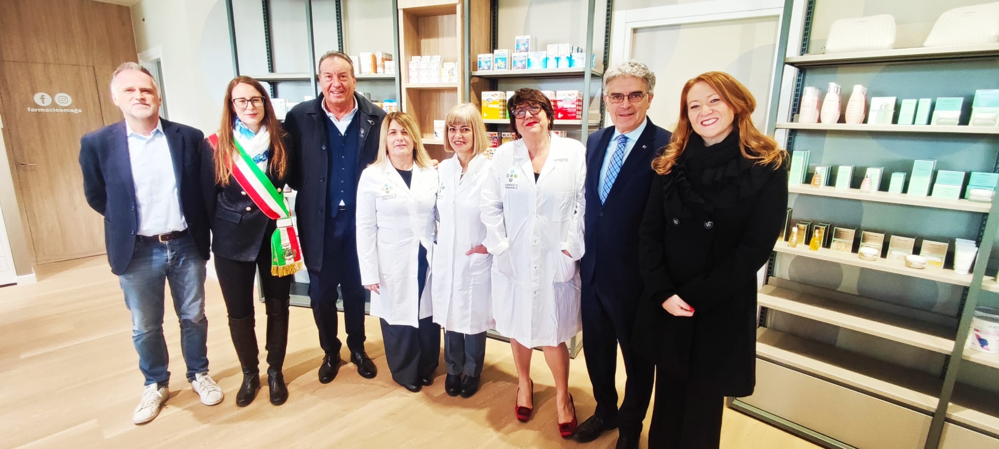 Sabato 25 ottobre: inaugurazione della prima farmacia comunale