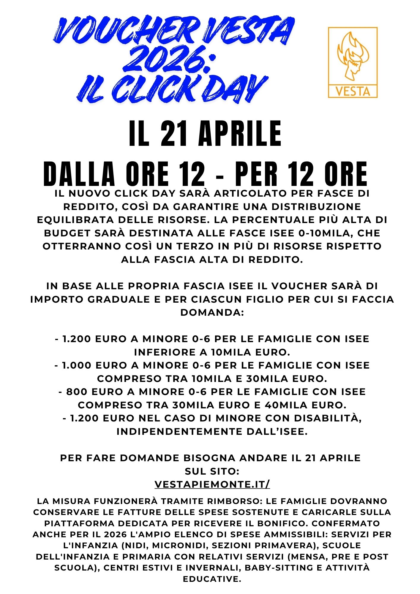 Voucher Vesta Click Day 