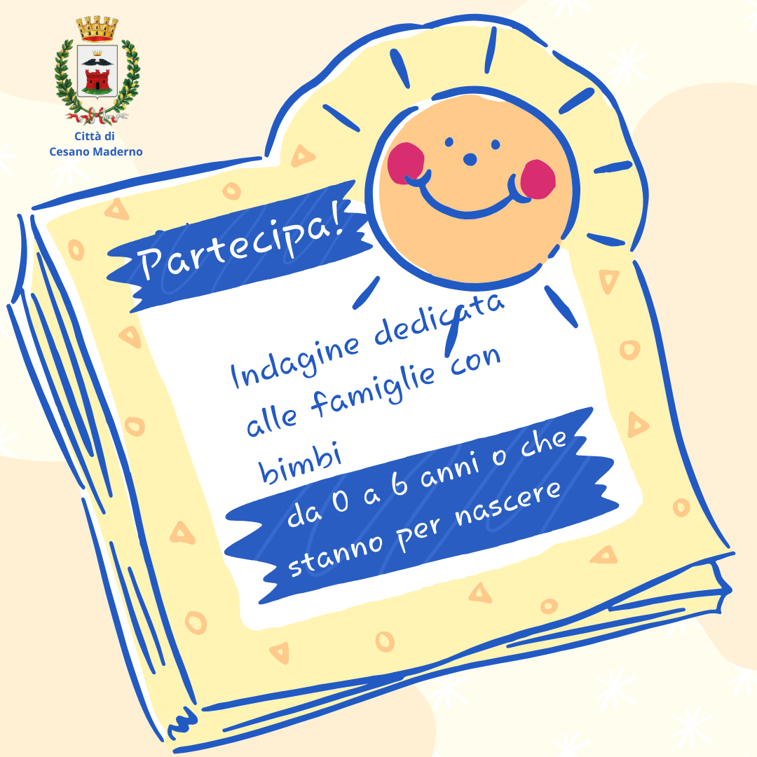 Famiglie con bimbi da 0 a 6 anni o in attesa di nascita: al via un'indagine online per raccoglierne le esigenze 