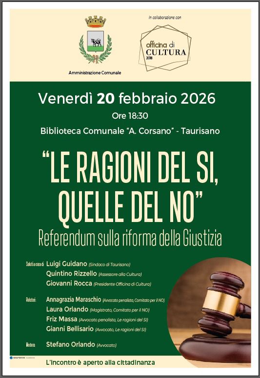 Referendum del 22 e 23 marzo. Le ragioni del si, quelle del no.