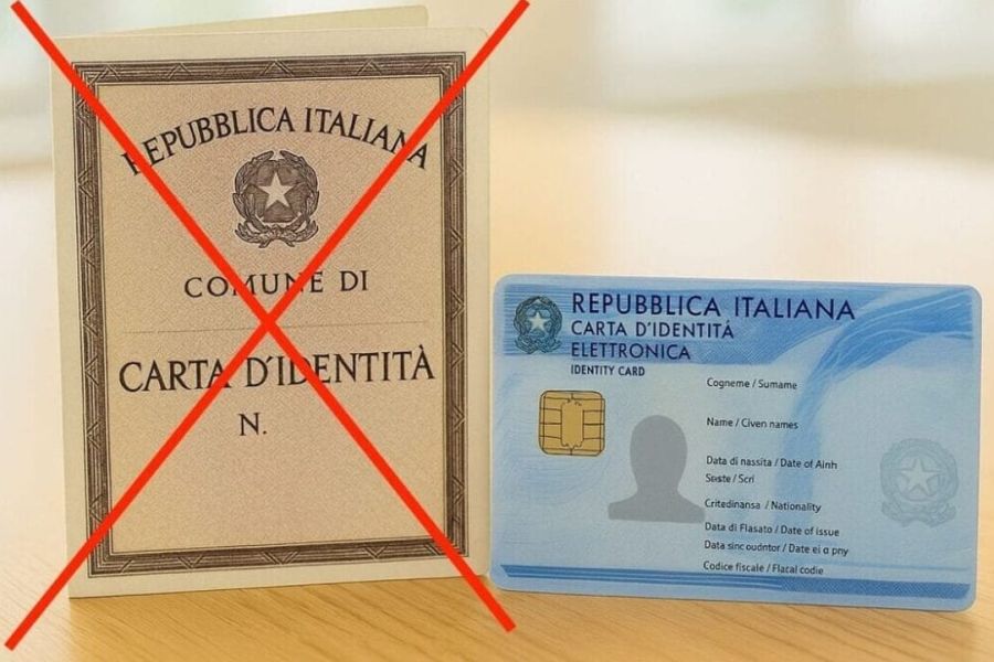 Scadenza validità delle carte di identità cartacee