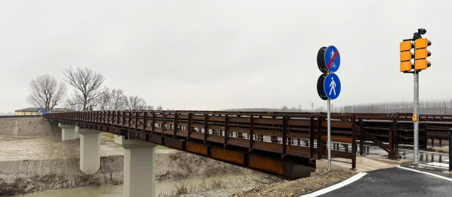 Riapre al traffico il rinnovato Ponte di San Martino Secchia