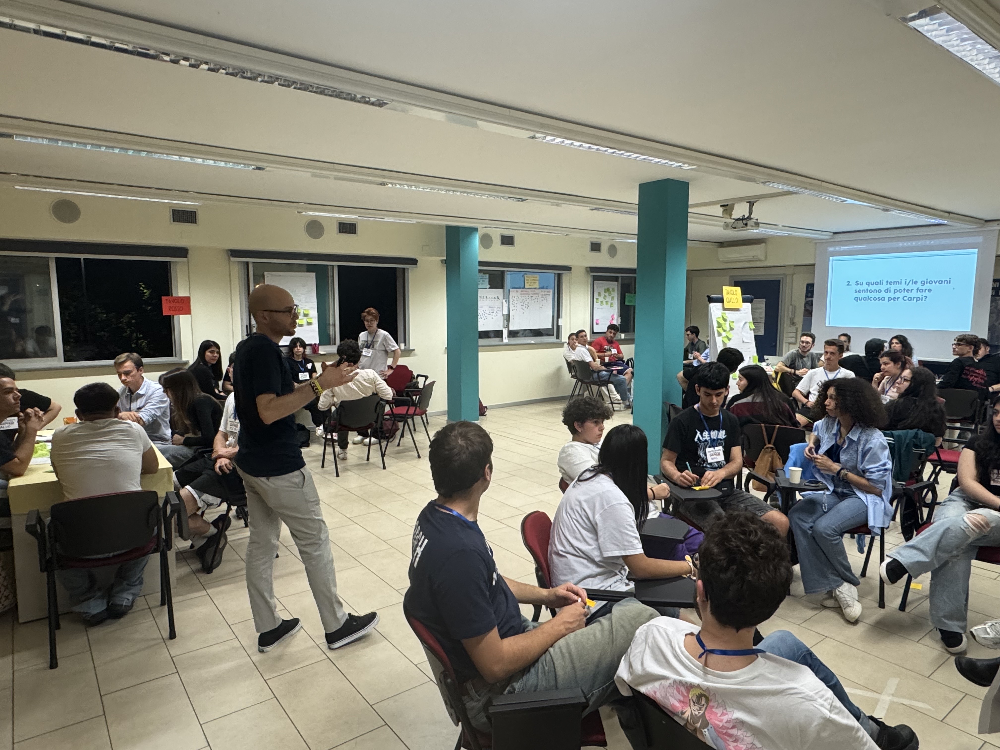 Carpi e i giovani: in 40 al laboratorio verso il Forum