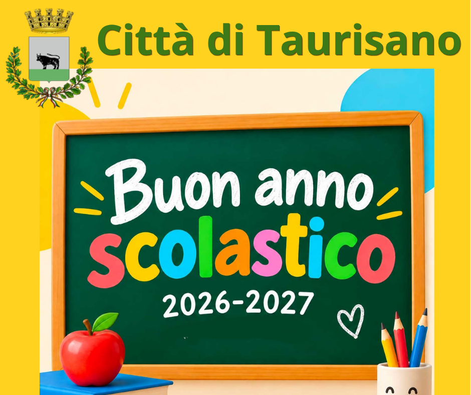 Messaggio del Sindaco per l’inizio delle attività didattiche anno scolastico 2026 - 2027