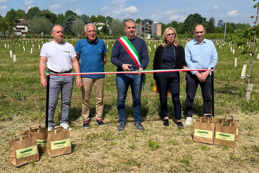 Inaugurato in via Bora il Bosco urbano
