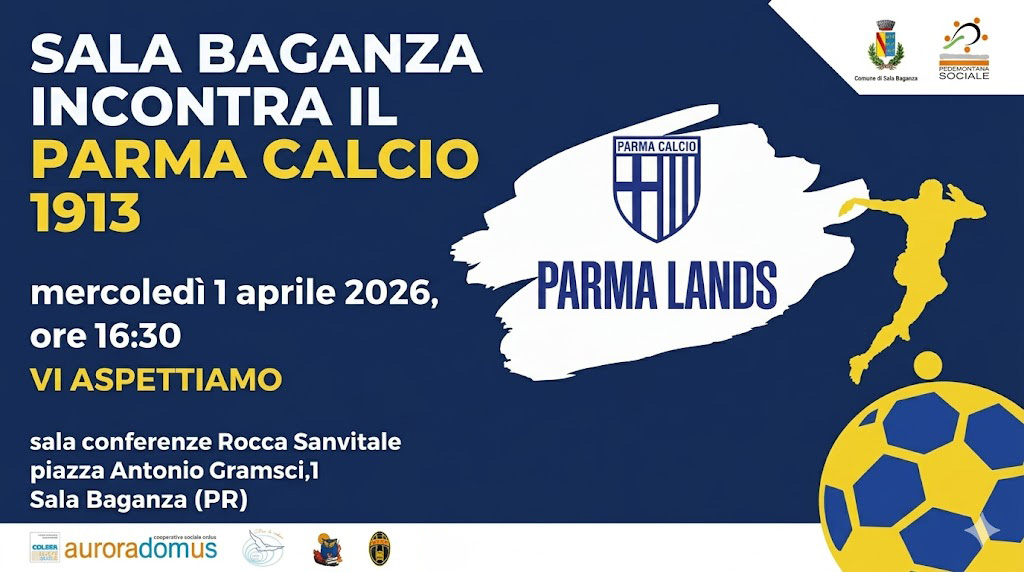 Sala Baganza: i giovani incontrano giocatori e giocatrici del Parma Calcio