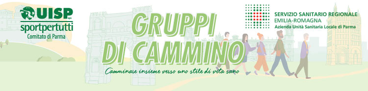 Gruppi di Cammino UISP a Fontanellato da giovedì 7 maggio