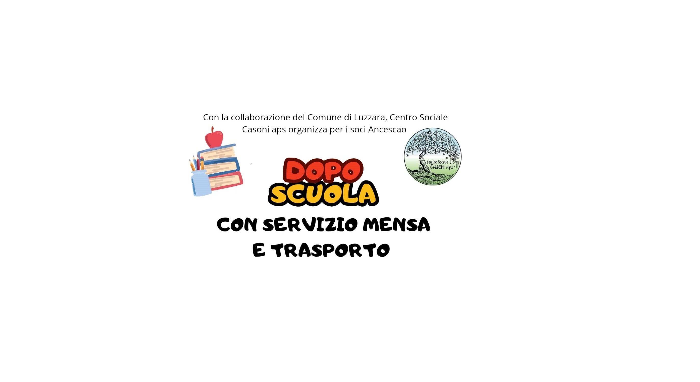 Servizio Doposcuola a Casoni  – Aperte le iscrizioni