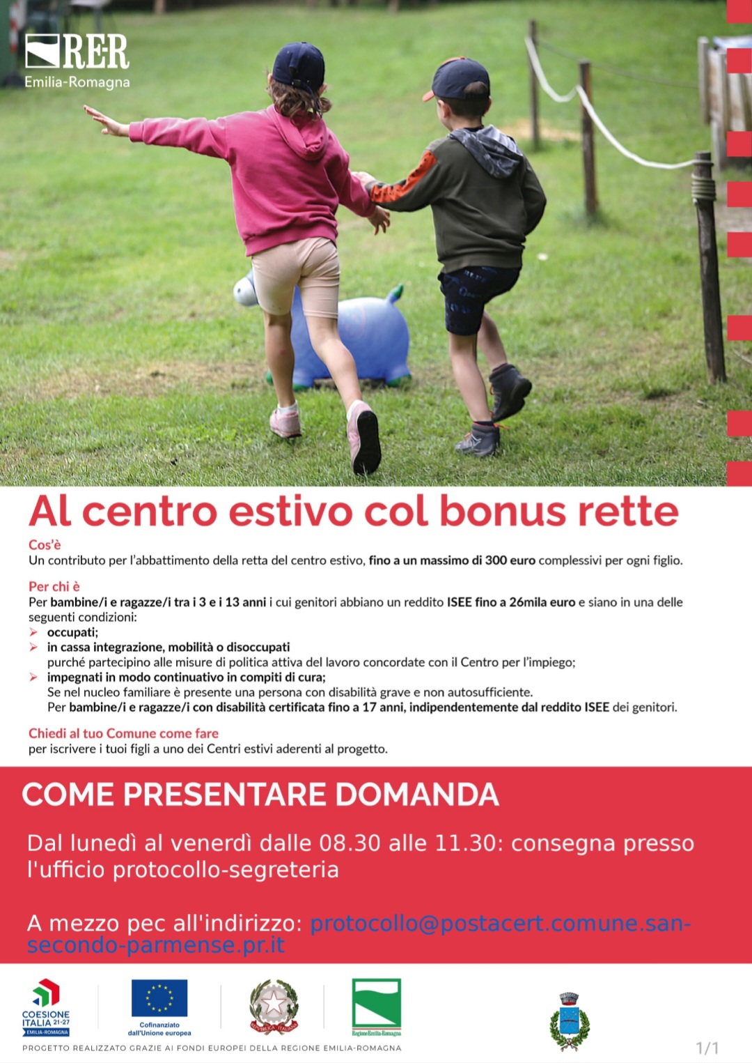 PROGETTO PER IL CONTRASTO ALLE POVERTA' EDUCATIVE E LA CONCILIAZIONE VITA-LAVORO 2026