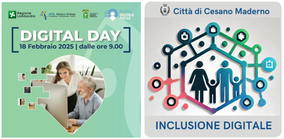 Digital Day, il 18 febbraio vieni a conoscere i servizi di inclusione digitale attivi in Comune  