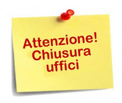 10 settembre 2024 - Chiusura uffici comunali 