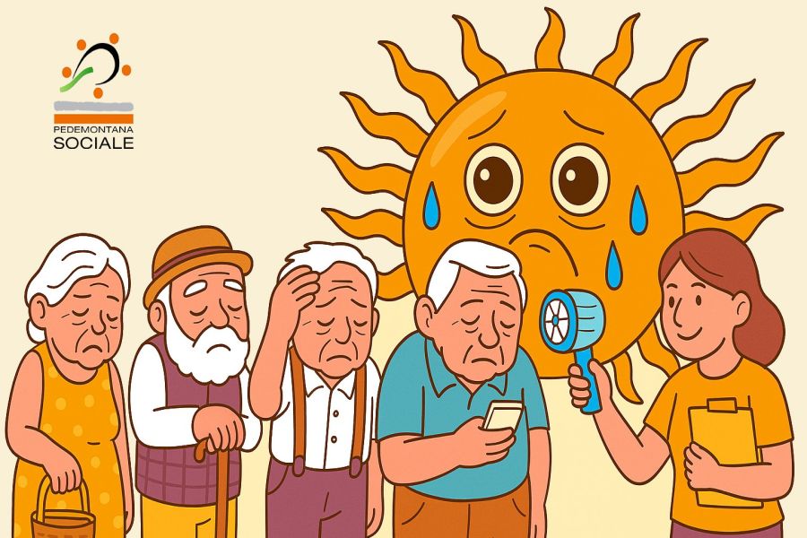 Caldo: il piano di monitoraggio per le persone fragili