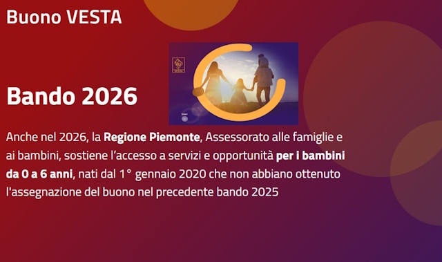 Bonus Vesta 2026: Domande per il sostegno alle famiglie con nuove modalità di accesso - Invio delle istanze fissato per il 21 aprile 2026 alle ore 12:00