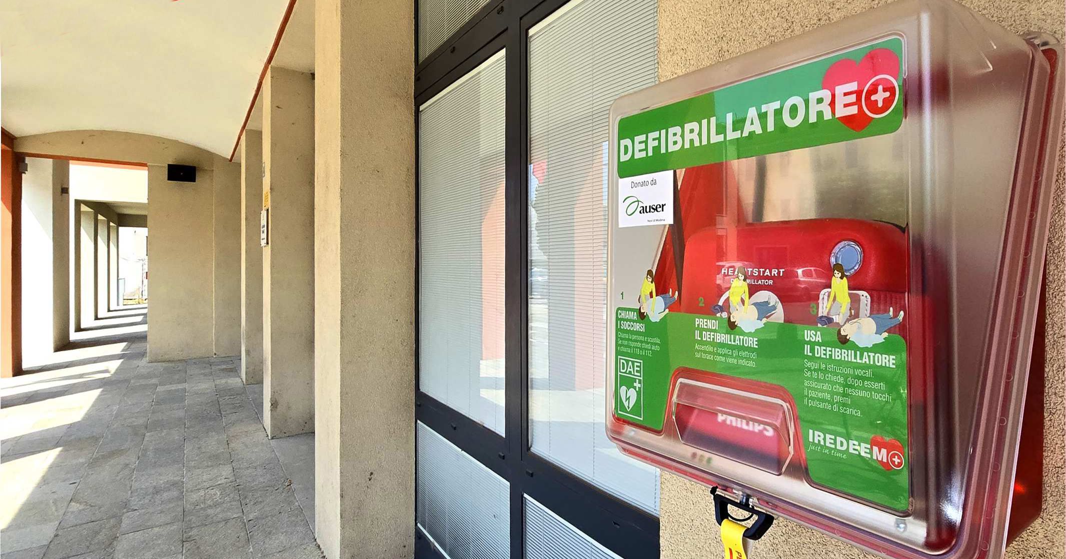 I defibrillatori sul territorio
