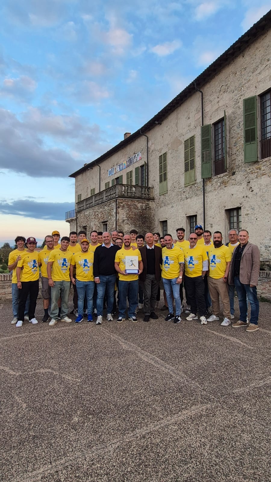 Promozione in Serie A: il Comune ringrazia gli atleti del Sala Baganza baseball 