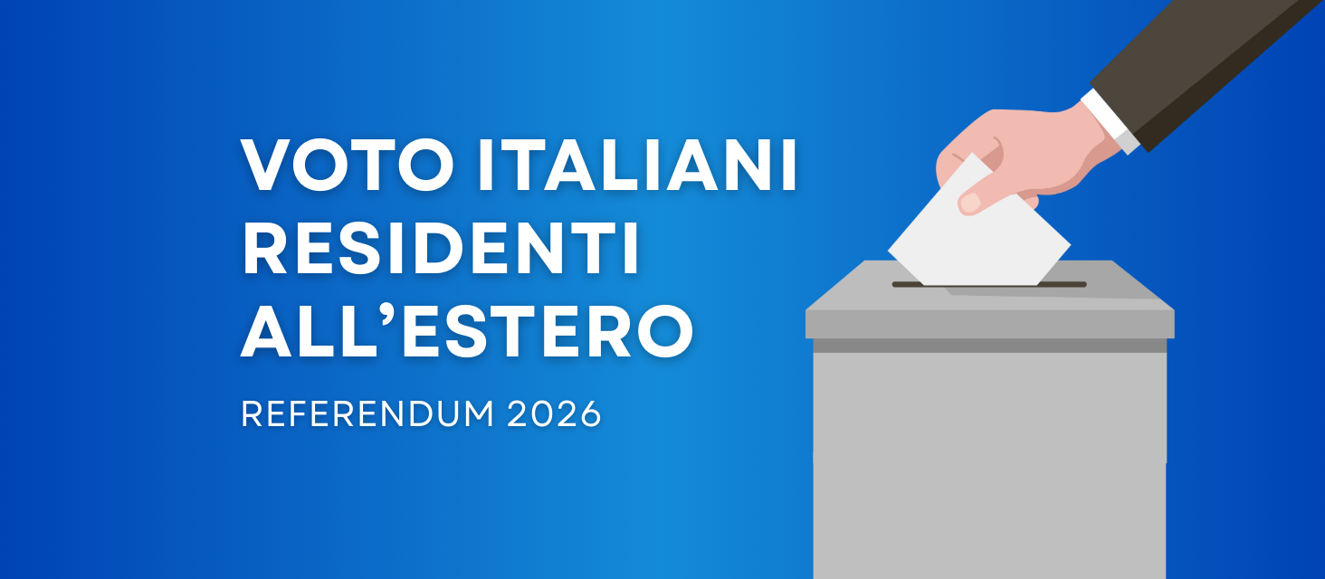 Referendum costituzionale 2026 - Voto Italiani residenti all'estero (AIRE)