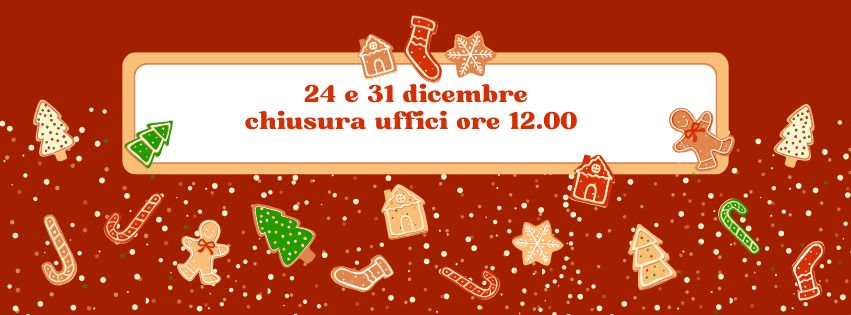 Uffici comunali: chiusura anticipata il 24 e 31 dicembre