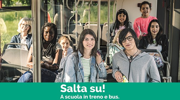 SALTA SU! Torna il trasporto scolastico gratuito per gli studenti per l'a.s. 2024-25