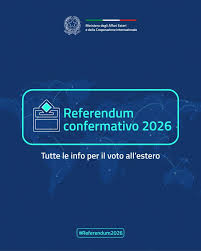 Referendum 2026 – possibilità di voto in Italia per gli AIRE