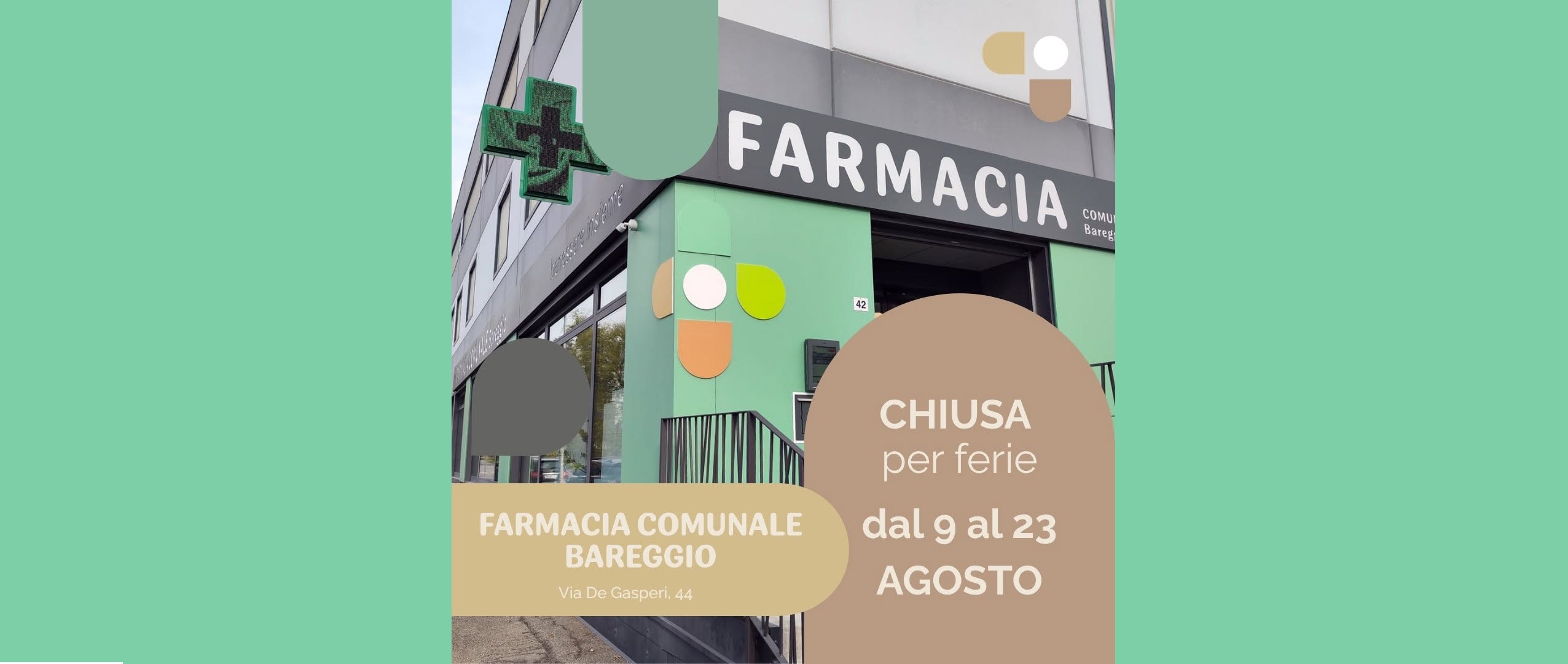 Farmacia Comunale: chiusura estiva