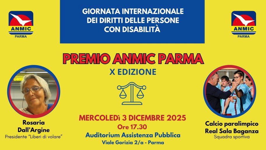Premio Anmic Parma 2025: en plein in Pedemontana