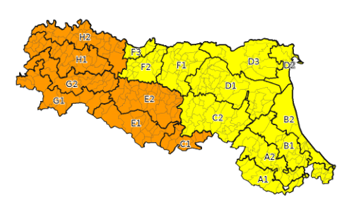 Allerta meteo per la giornata di Giovedì 17 Ottobre 