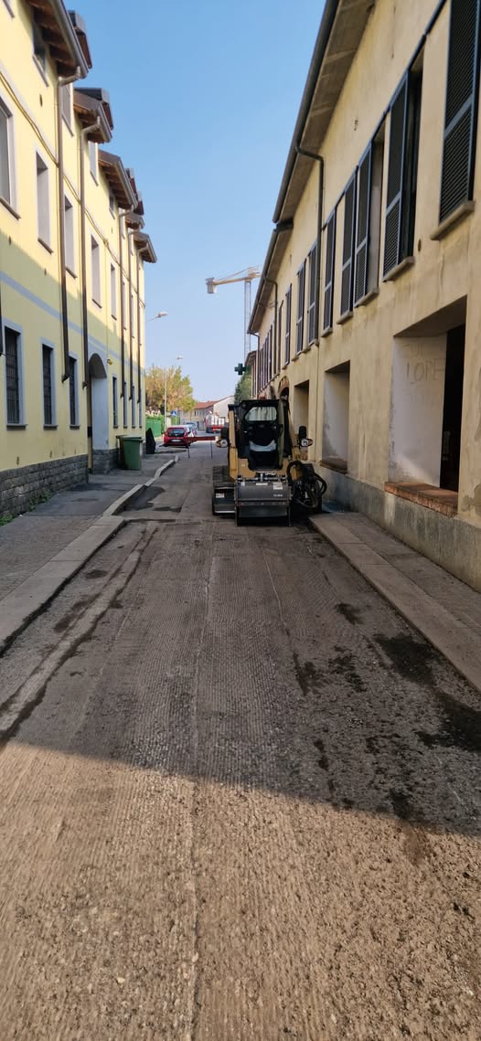 Lavori di manutenzione straordinaria in via Cavour