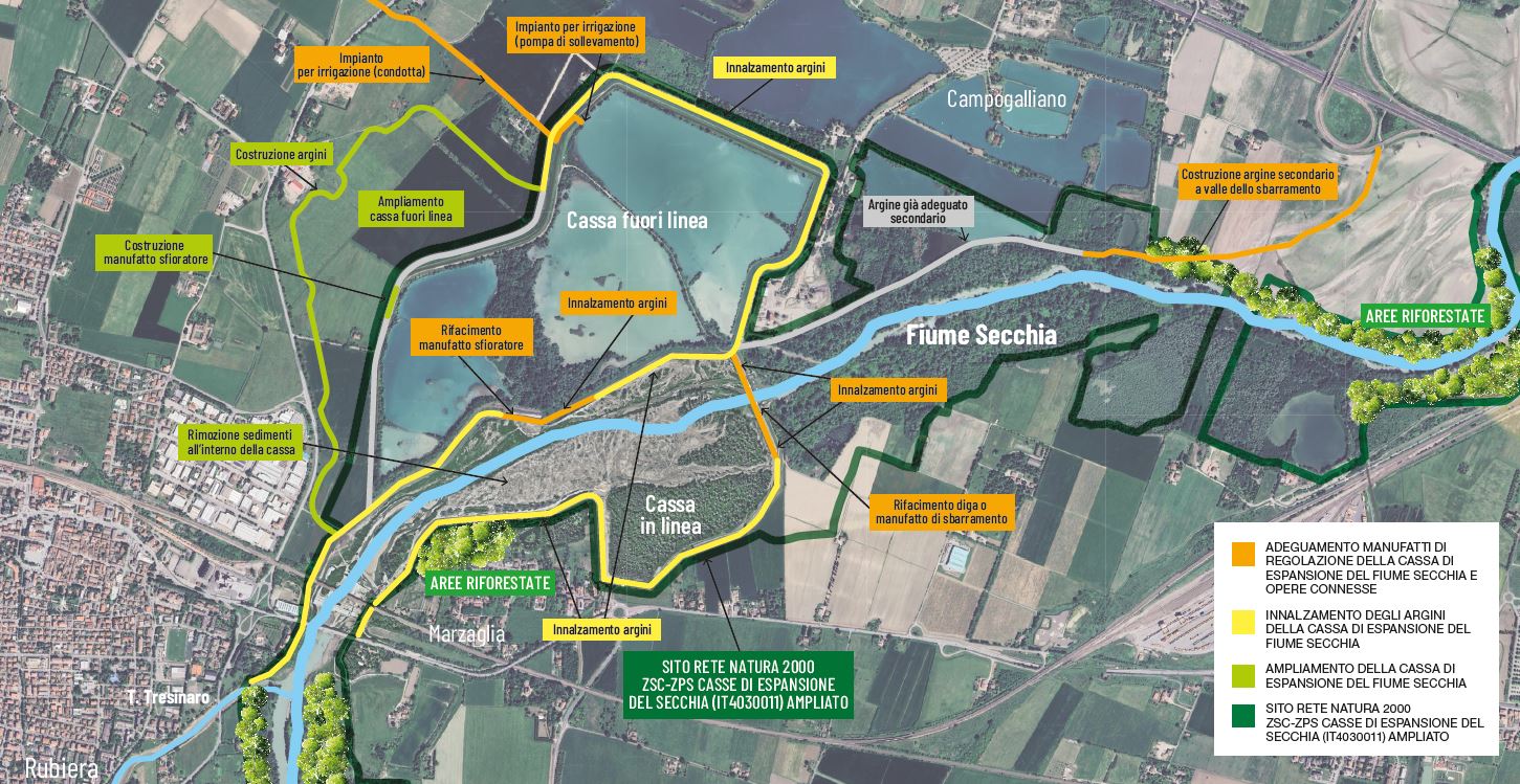 Un intervento strategico per fronteggiare alluvioni e siccità