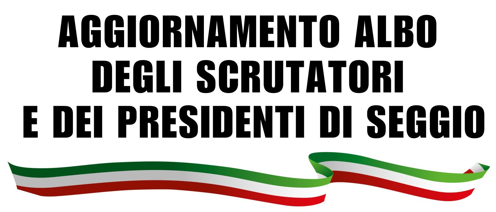 Aggiornamento albo dei presidenti di seggio e degli scrutatori
