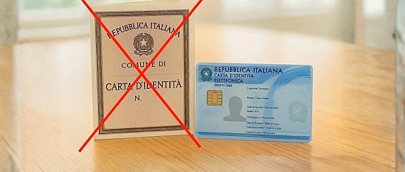 CARTA D’IDENTITÀ CARTACEA 