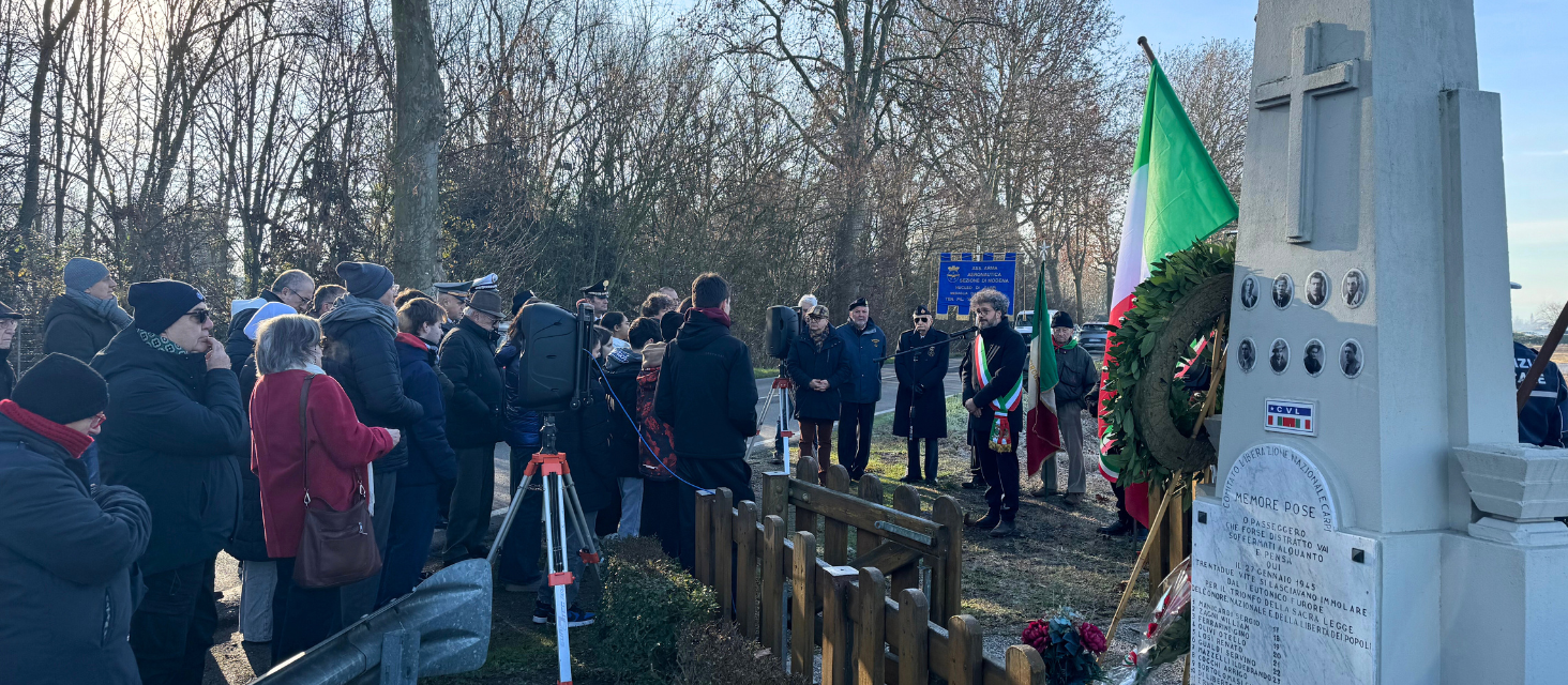 La cerimonia in memoria dell’eccidio della Curva di Cattania