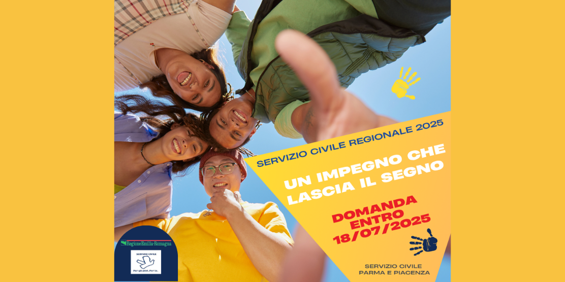 Servizio Civile Regionale ER 2025 - Costruttori di Futuro