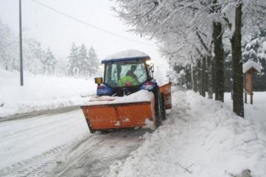 Servizio di sgombero neve e spargimento sale 