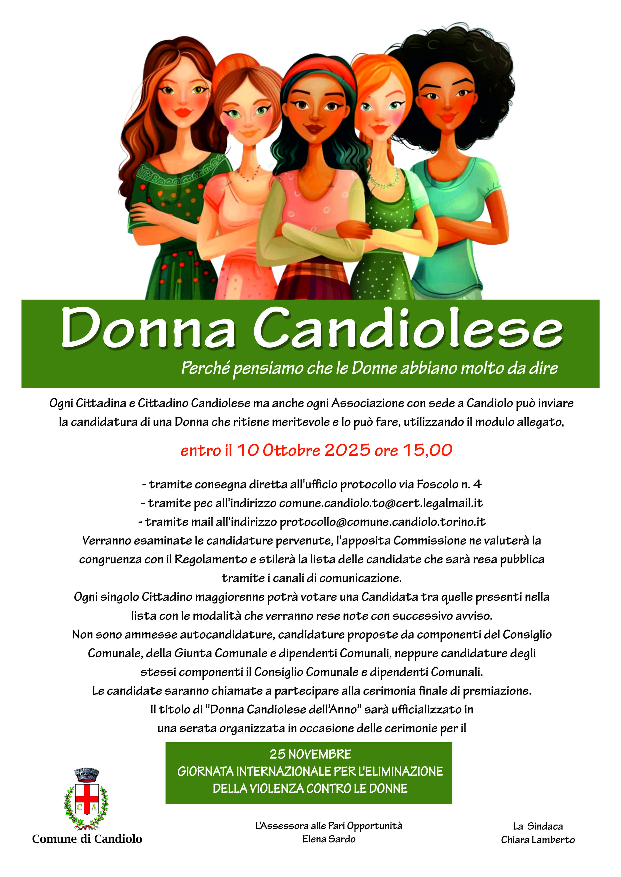 Donna dell'anno 2025 - Votazioni 