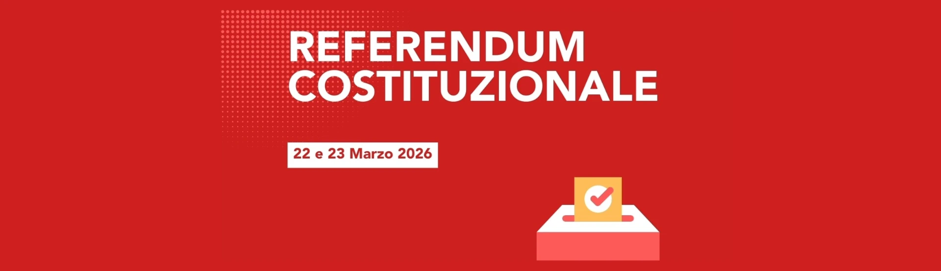 Referendum costituzionale 2026 - Diritto di voto da parte di elettore fisicamente impedito ad esercitarlo autonomamente