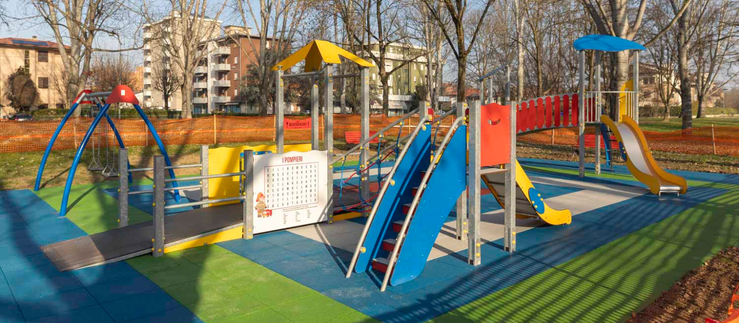 Manutenzioni delle aree gioco e una nuova a Cibeno
