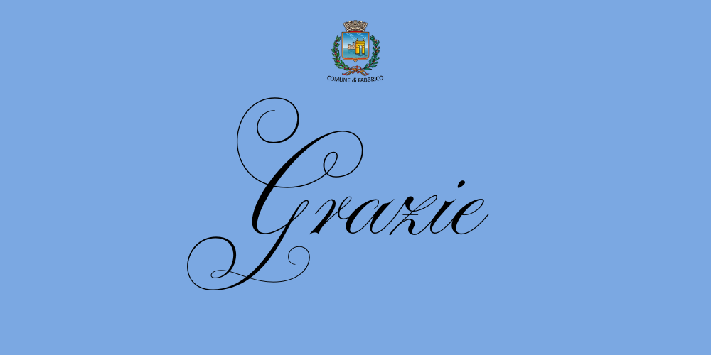 Ringraziamento per il legato testamentario