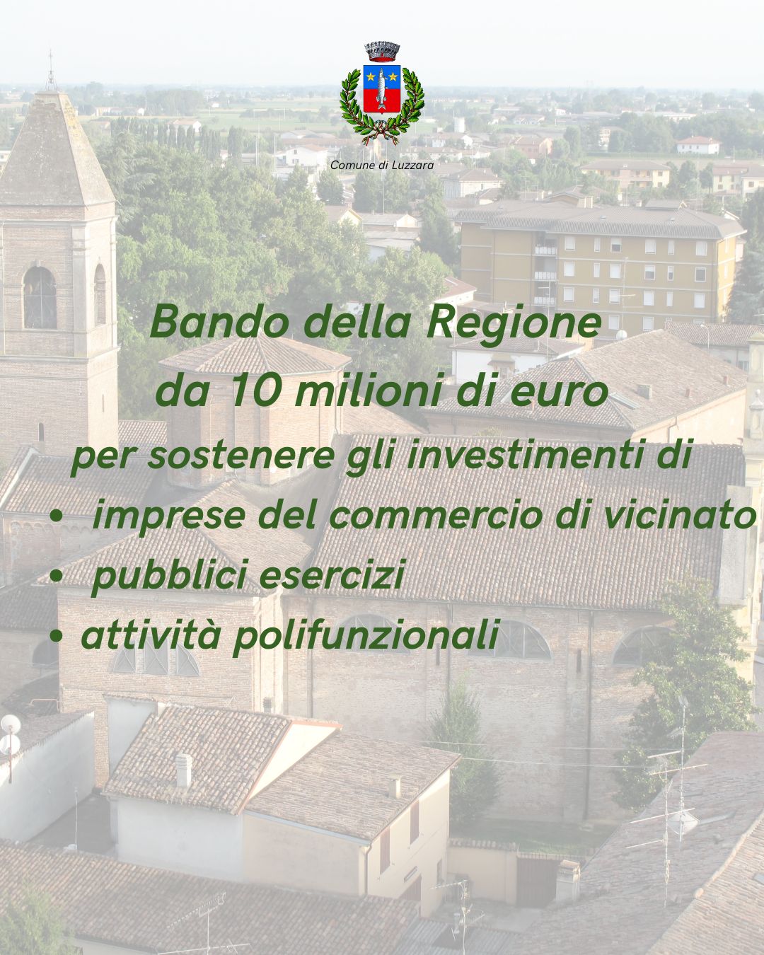 Bando della Regione da 10 milioni di euro per sostenere gli investimenti delle imprese del commercio di vicinato, dei pubblici esercizi e delle attività polifunzionali dell’Emilia-Romagna