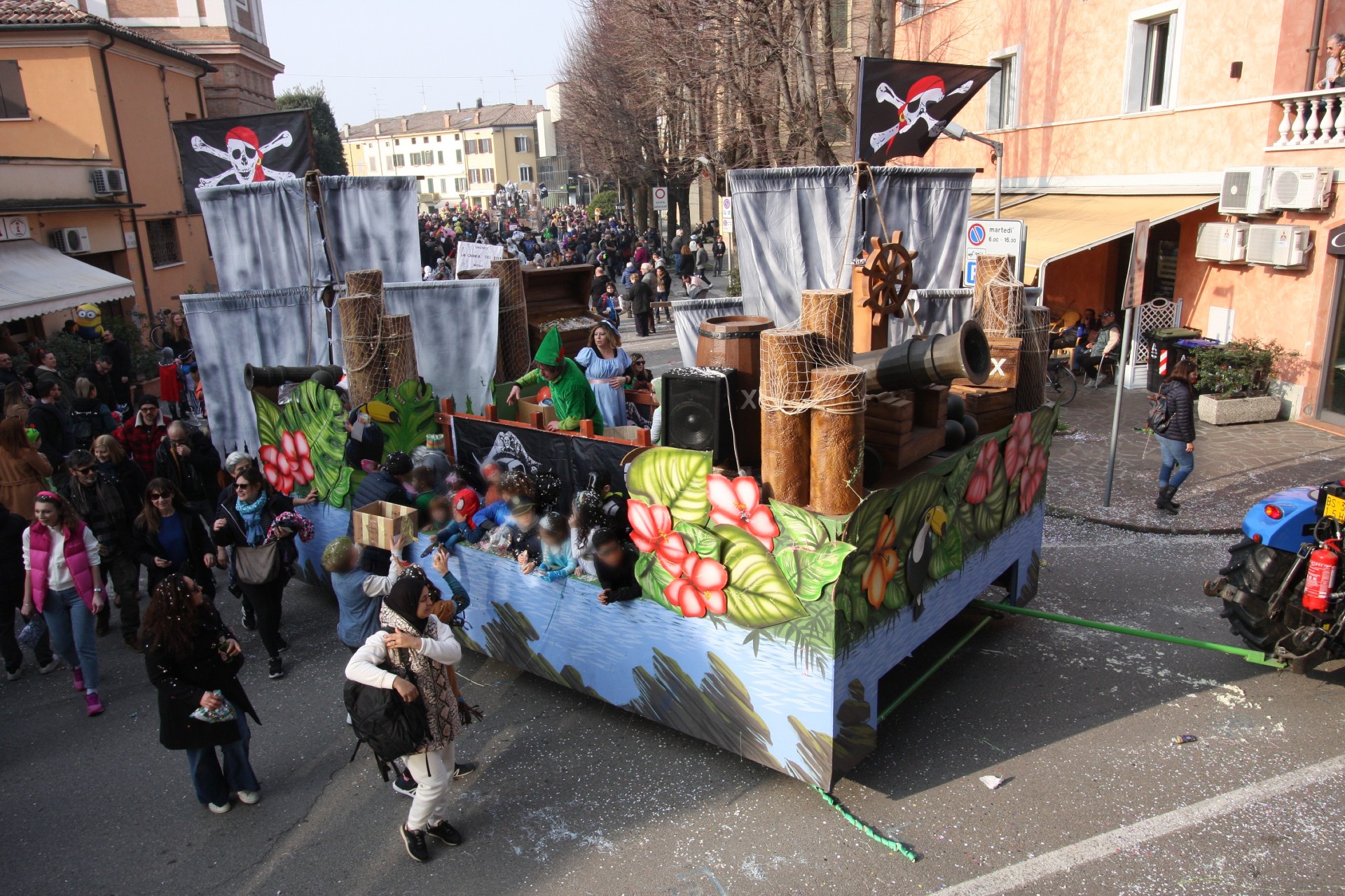 Circolazione modificata per il Carnevale