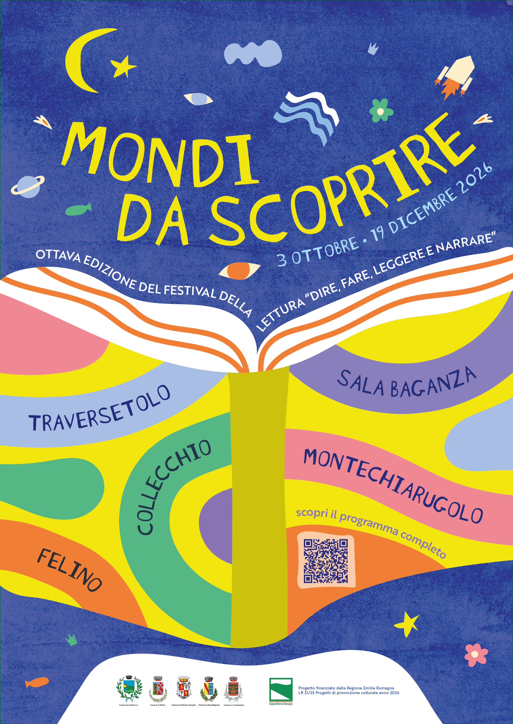 “Mondi da scoprire”, torna la rassegna dedicata alla lettura e alla conoscenza 