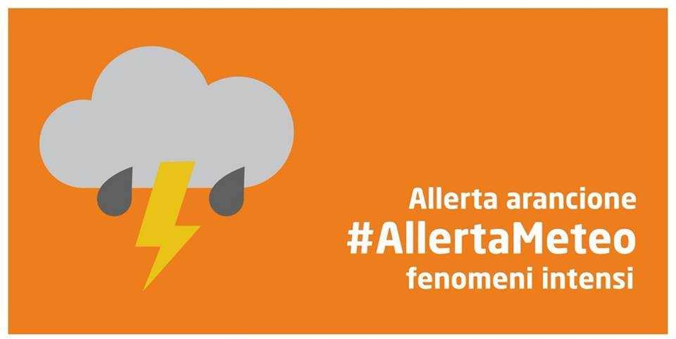 ALLERTA METEO CODICE ARANCIONE